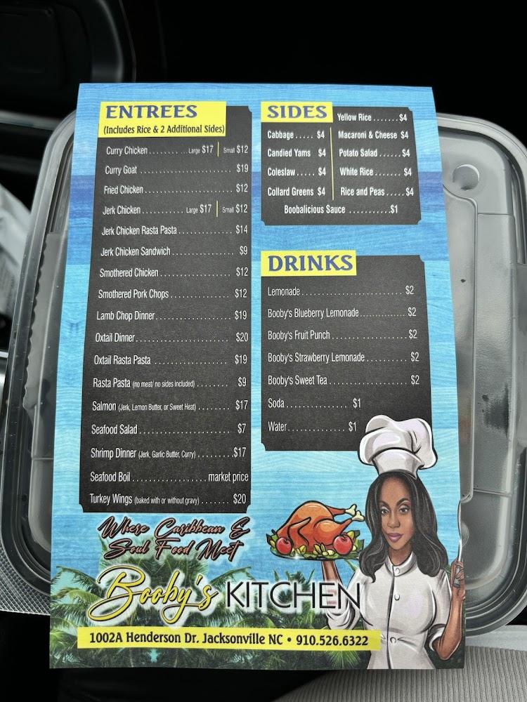 Booby's Kitchen Menu image 2