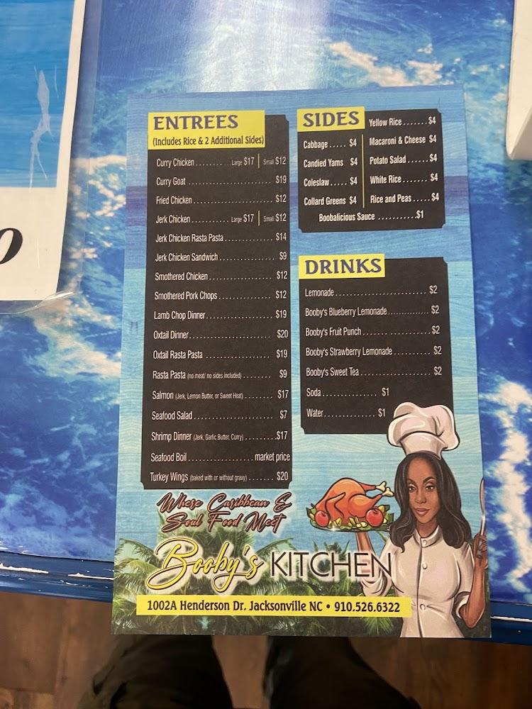 Booby's Kitchen Menu image 3