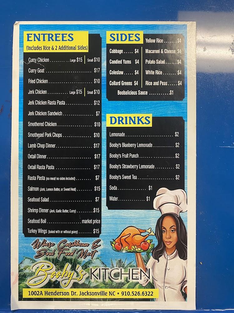 Booby's Kitchen Menu image 4